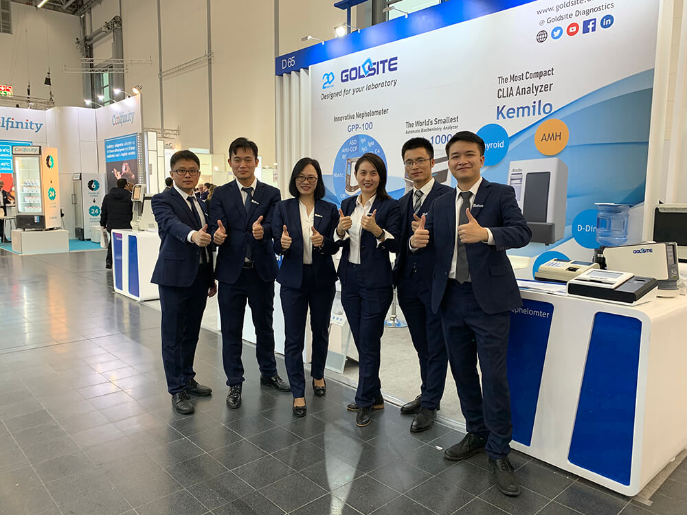 Goldsite auf der MEDICA 2019 vorgestellt